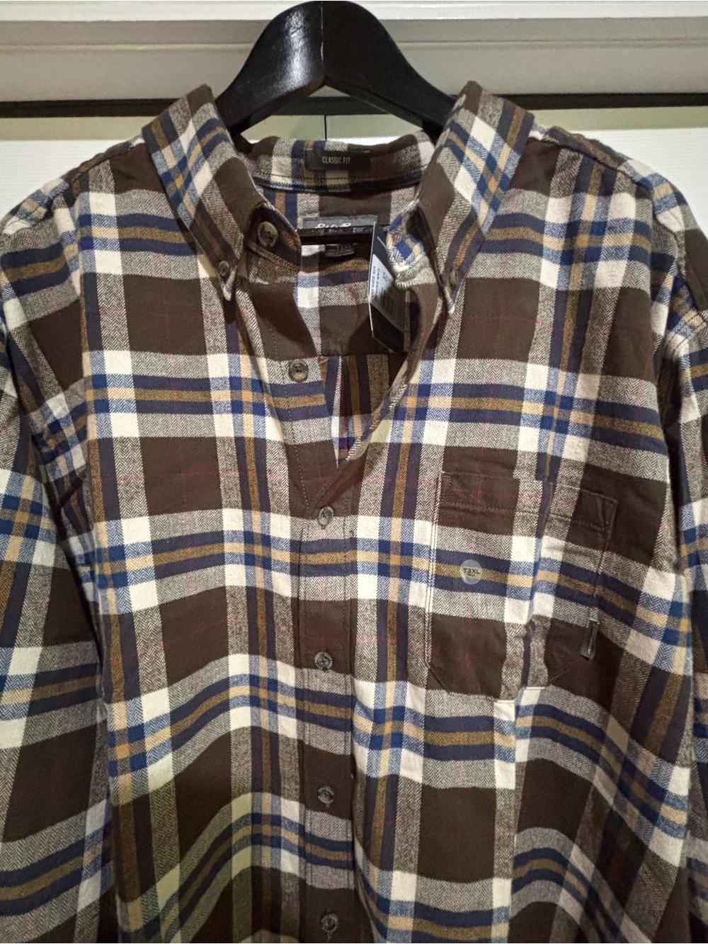 Eddie Bauer Men’s Flannel Shirt Size 3XL